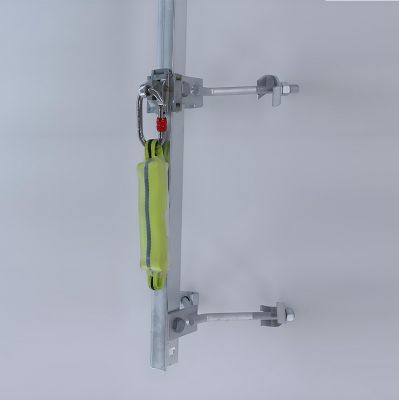 刚性导轨防坠落装置(镀锌钢)